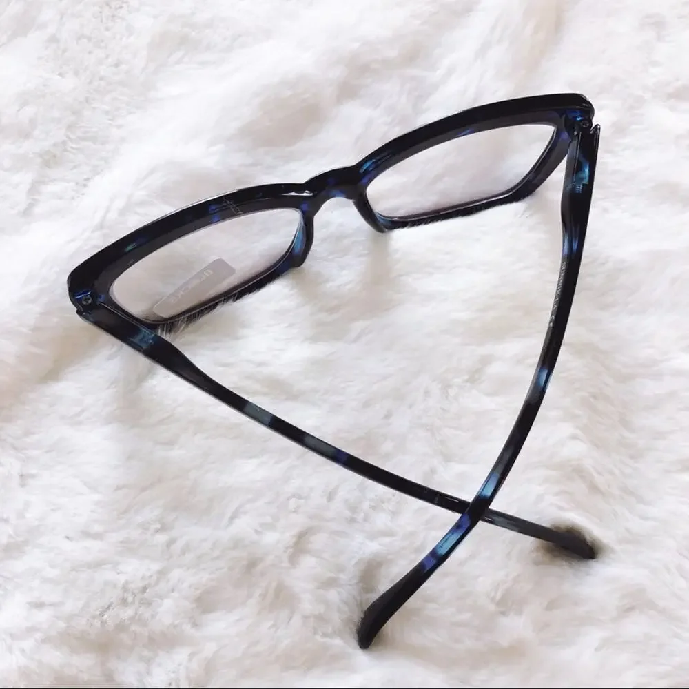 Grace Black & Blue Computer Blue Light Glasses